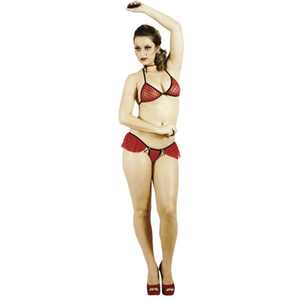 Kit Fantasia Pimentinha Espanhola Pimenta Sexy 02090