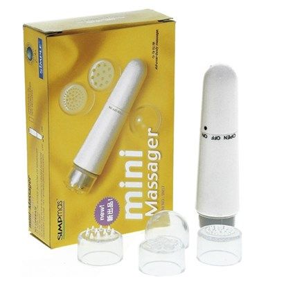 Mini Vibrador Massageador 10 X 2,50cm KGel Cód: 02902